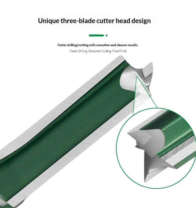 Three-Flute Router Bit 6mm 1/4 Inch Shank Tungsten Carbide Cutting Tool for Woodworking Solid Wood MDF Engraving Grooving Slotting Trimming