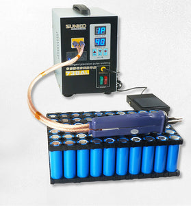 SUNKKO 738AL Spot Welding Machine New Upgraded Telescopic Arm Handheld Spot Welder 18650Battery Weld Precision Pulse Spot Welder