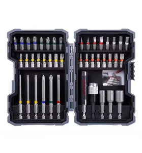 for Bosch Electric Screwdriver Bit Set 43 Pieces Power Drill Accessories PH1 PH2 PZ1 PZ2 Hex Torx Extended Bits Steel DIY Tool