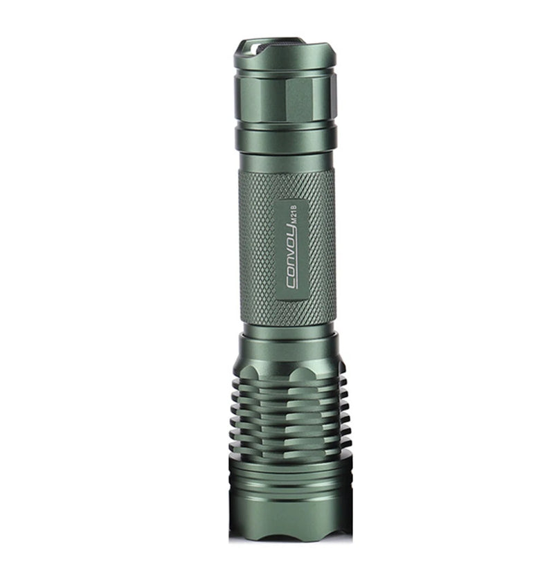 Convoy M21B SFT40 3V 8A 12 Groups Strong Flashlight Powerful 21700 LED Torch Outdoor Tactical Survival Tools