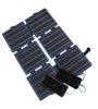30W ETFE Solar Folding Charger Panel USB-C/DC Output Fast Charging 20.5% High Conversion Efficiency Portable IPX6 Waterproof Power Charger Board for Camping Hiking Outdoor Emergency