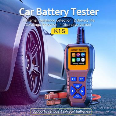 WEIYING K1S Portable Car Battery Tester Voltage Detection Battery Fault Diagnosis Tester Diagnostic Tool