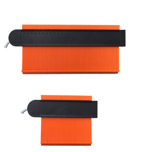 5 Inch 10 Inch Contour Gauge with Metal Lock 130mm Widen Profile Gauge Irregular Shape Duplicator Tiling Laminate Tiles Marking Tool