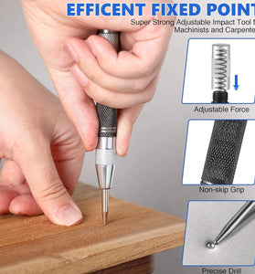 8 Pack Carpenter Pencil Set with Deep Hole Marker Built-in Sharpener and Carbide Scribe Marking Tool for Woodworking Marking Mechanical Pencils with Multi-Color Refills