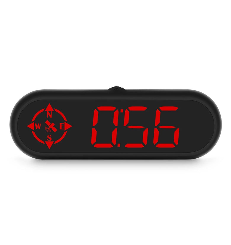G9 Car HUD Head-up Display Car GPS Multi-function Speedometer Compass HD Head-up Display 360 Rotating Suction Fit All Vehicle