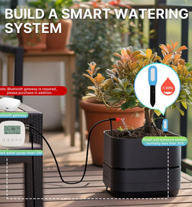 Tuya bluetooth-compatible Smart Plant Soil Tester Intelligent Sensor Moisture Temperature Detector APP Monitoring Work with Alexa Google Home