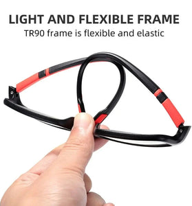 Unisex Sports TR90 Reading Glasses Anti-blue Light Presbyopia Eyeglasses Men Women Hyperopia Optical Eyewear Glasses