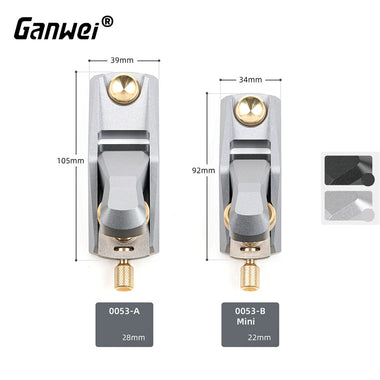 Aluminum Alloy Plane 33 degree Blade Width 28mm/22mm Angle Ganwei CNC Machined Woodworking Hand Tool