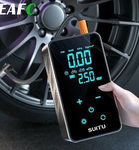 Portable Electrical Car Air Pump Mini Tire Inflatable Pump Inflator Air Compressor Pump for Car Motorcycle Bicycle Ball
