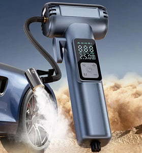 150 PSI Portable Car Inflator Pump Cordless Car Air Pump Electric High Pressure Tire Inflator Built-in Pressure Gauge