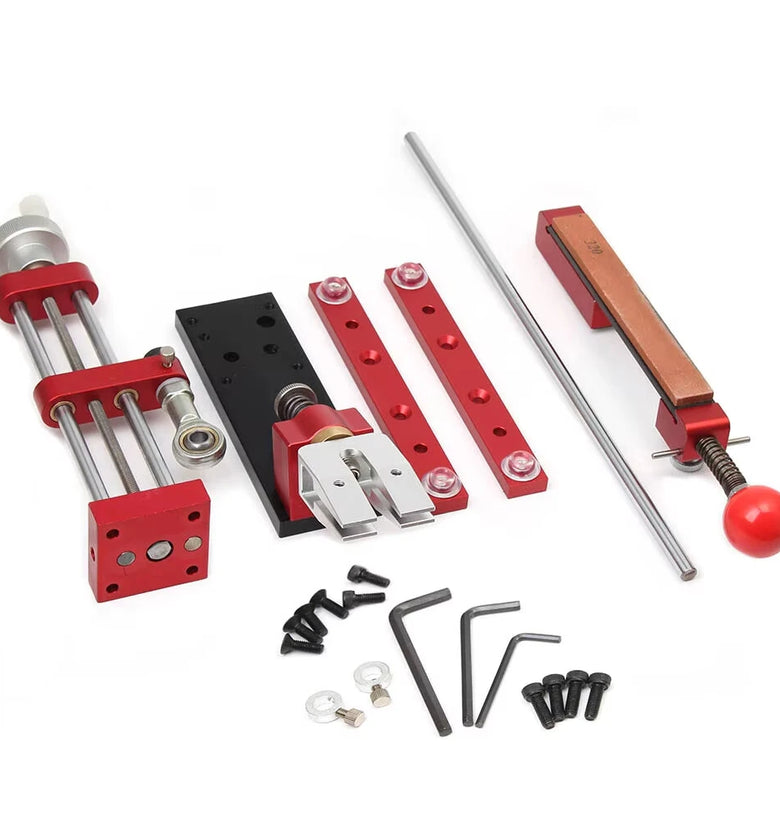 Fixed Angle Sharpening Frame High Precision Knife Sharpener Reversal Clip With Slide Rail Sharpening Woodworking Tool