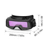 Welding Glasses Auto Darkening Welding Goggles for TIG MIG MMA Professional Weld Glasses Goggles Multifunction Utility Tool