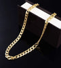 Fashion Men Women Neck Necklace Classic Chain Jewelry Male Trendy Chain Necklace HipHop Jewelry Gift