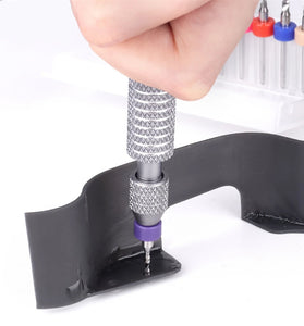 Mini Pin Vise Hand Drill Set Precision 360 Rotation Metal Construction Non Slip Handle 10 Chuck 10 Spiral Drill Bits Wood PVC Plastic Crafting Jewelry Model Making Tools