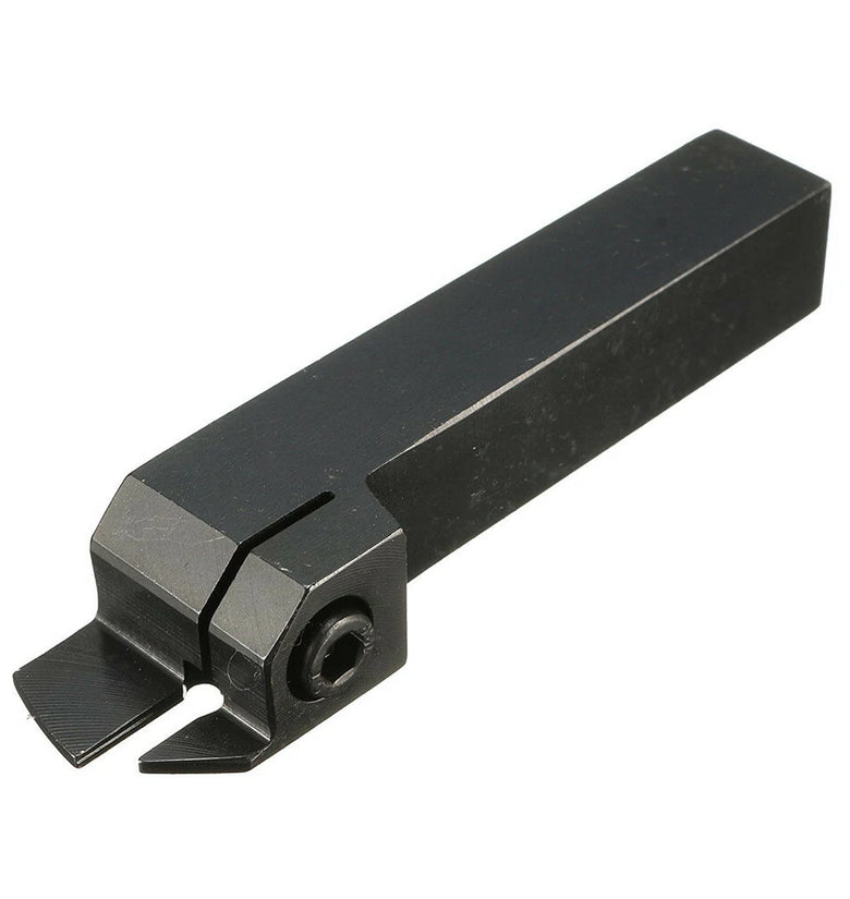 Drillpro MGEHR1616 Parting Off Turning Tool Holder with 10pcs MGMN200 Carbide Inserts Lathe Tools