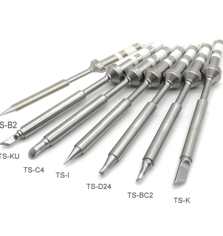 Replacement Black Chrome Tip Soldering Iron Tips for Digital LCD Soldering Iron