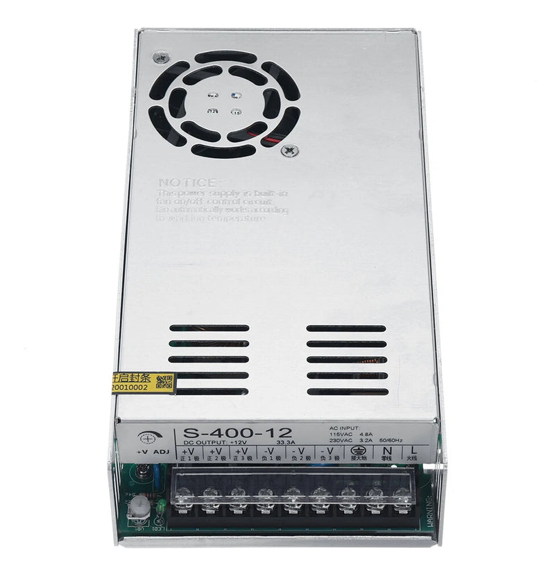 RD6006/RD6006-W LED Switching Power Supply S-400W-48V/DC12V/24V/36V/60V 8.3A-33.3A Support Monitoring Transformer Lighting