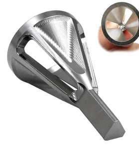 1Pc Deburring External Chamfering Tool Hss Triangular Handle / Hexagonal Handle Pagoda Metal Steel Step Drill Bit Hole Drill Conical Drill Countersink Hole