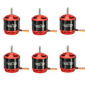 6PCS Racerstar BR2830 1300KV 2-4S Brushless Motor For RC Airplane