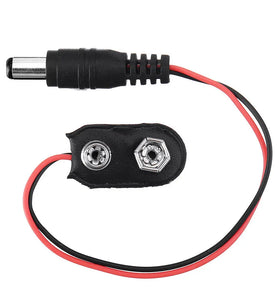 3pcs DC 9V Battery Button Power Plug Mega 2560 1280 UN0 R3 132 9V Battery Buckle I Type