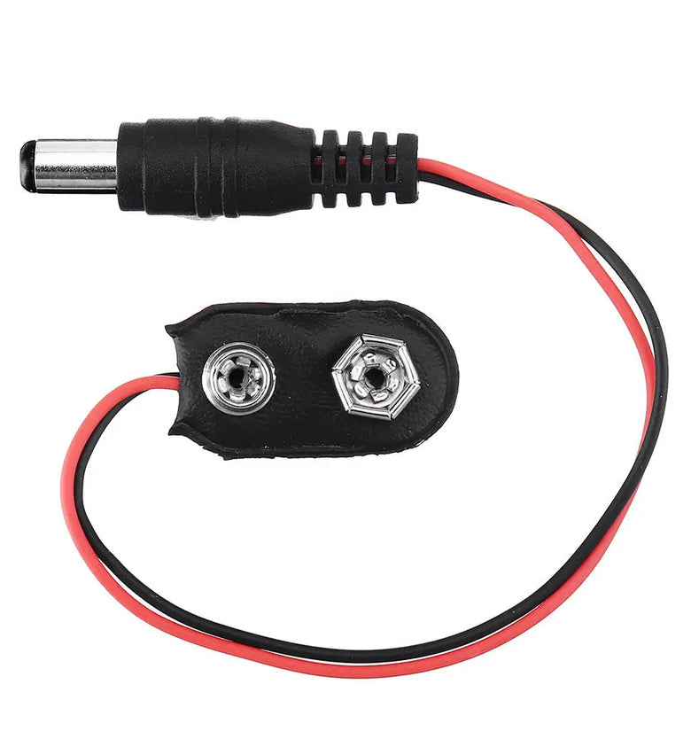 3pcs DC 9V Battery Button Power Plug Mega 2560 1280 UN0 R3 132 9V Battery Buckle I Type