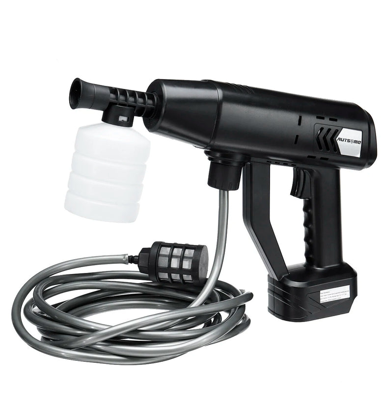 AUTSOME 90bar 1500W Cordless Car High Pressure Cleaner Washing Machine Car Washer For Makit Battery