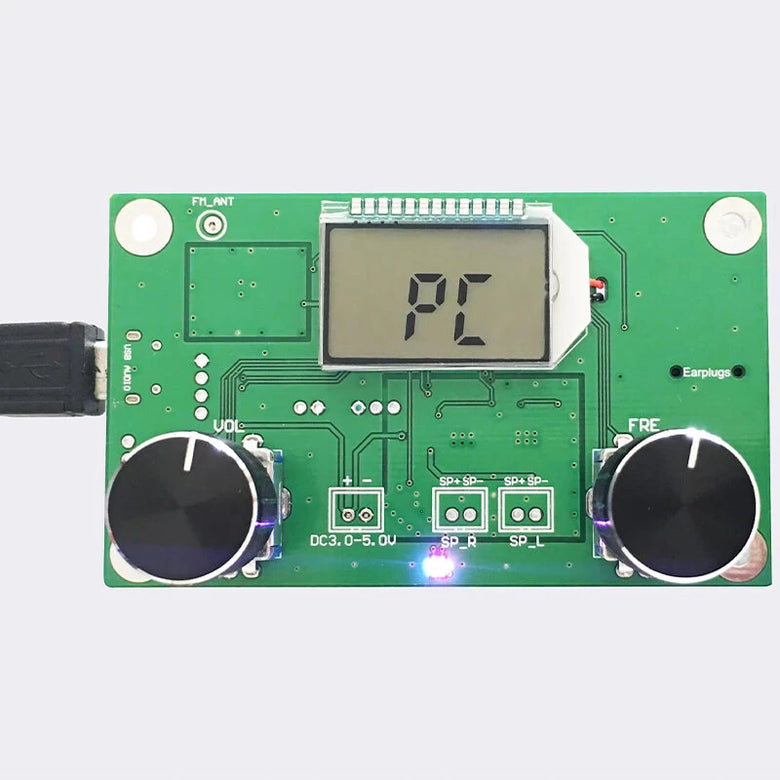 DSP PLL Digital Stereo FM Radio Receiver Module 87-108MHz with Serial Control Frequency Range 50Hz-18KHz