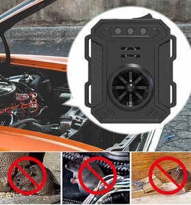 Smart Car Rodent Repeller Engine Ultrasonic Pest Control Intelligent Car Mouse Repellent Car Engine Compartment Ultrasonic Mouse Repellent