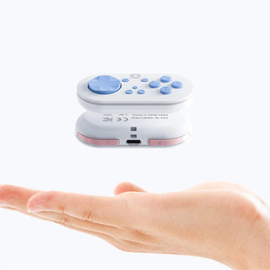 LinYuvo KS54 Mini Wireless bluetooth Game Controller with Vibration Pocket Sized Gamepad 180mAh Cool Lighting Effects for Android/iOS/Switch