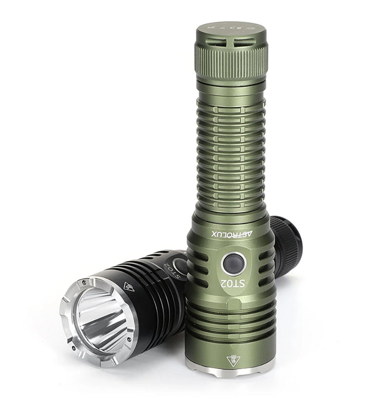 Astrolux ST02 SFT25R-LED 2000LM 627M Mini Size Powerful EDC Flashlight 21700 Battery Optional Long Distance LED Torch Outdoor Waterproof Searchlight