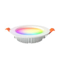 Smart LED Downlight 27mm Ultra Thin 6W RGB+CCT 2700K~6500K Compatible  Zigbee 3.0 Smartthings Echo Alexa Google Home