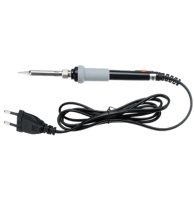 60W 220V EU Plug Adjustable Temperature Electric Solder Iron with 5pcs Solder Tips