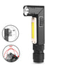 Rechargeable LED Flashlight Multifunctional Magnetic Base 360 Degree Rotate IP65 Mini Working Lamp Car Repair Work Light