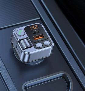 bluetooth 5.1 Car Receiver MP3 Play Car Multifunctional Music PD30W 5V/2.4A Handsfree With USB Charge Adapter