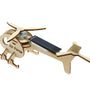 Mini Solar Plane Assembled Toy Kids Handmade Interesting Invention Educational Science Experiment DIY Gift Puzzle