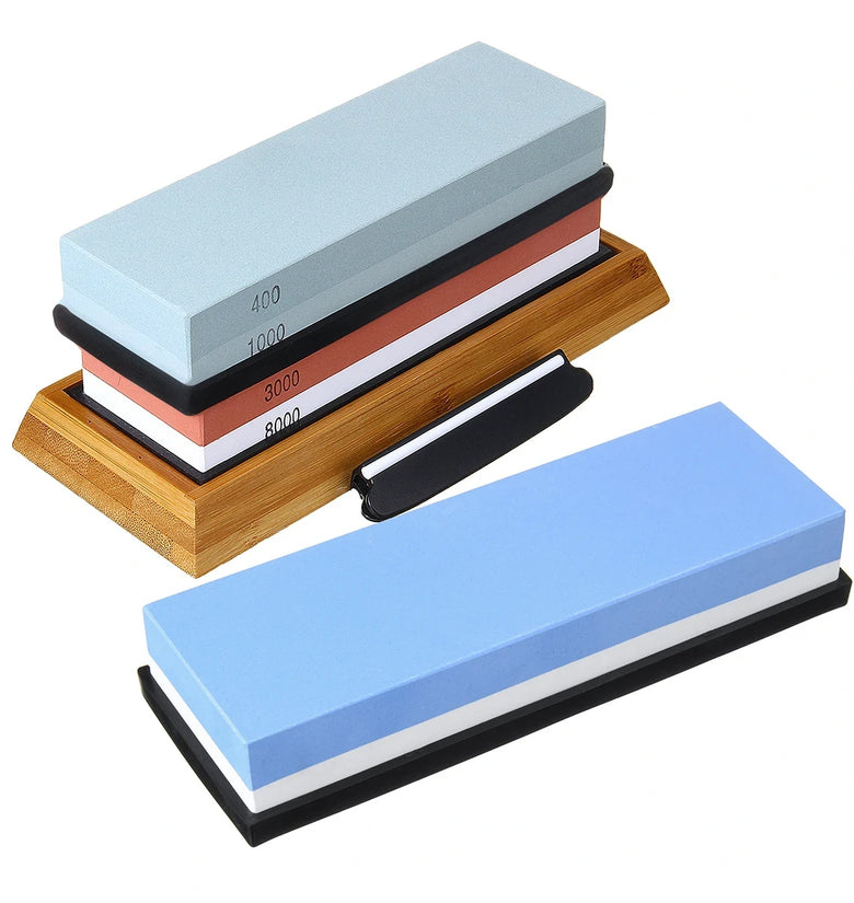 3000/8000 Grit Sharpening Stone Premium Whetstone Cutter Sharpener