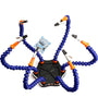 6-Jaw Multi-Weld Bracket Arm Repair Fixture with 7-Piece Flexible Arm with USB Fan for Modeling Weld Assembly Repair