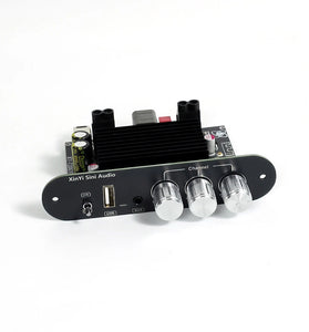 Sinilink Audio XY-T2001P Mono Bluetooth Audio Amplifier 200W DC 12-30V WAV FLAC APE MP3 Independent High and Low Frequency Adjustment TWS True Wireless Pairing