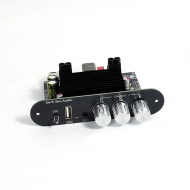 Sinilink Audio XY-T2001P Mono Bluetooth Audio Amplifier 200W DC 12-30V WAV FLAC APE MP3 Independent High and Low Frequency Adjustment TWS True Wireless Pairing