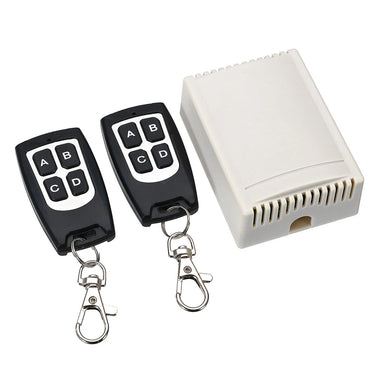 Geekcreit 12V 4CH Channel 433Mhz Wireless Remote Control Switch With 2 Transmitter