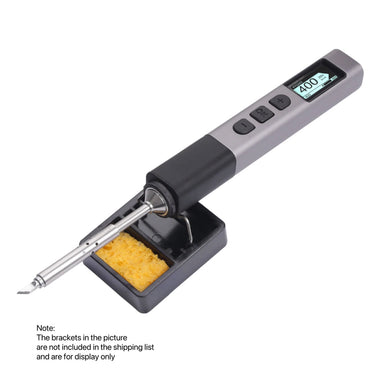 PTS201 Intelligent Soldering Iron Type-C Fast Charging 18-100W OLED Display 30C-450C Adjustable Temperature Portable Lightweight