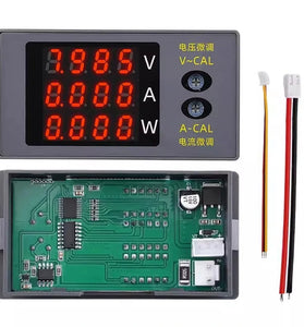 DC730 Digital Voltmeter Ammeter Wattmeter Voltage Current Energy Meter DC 0~100V 10A 1000W High Precision Power Meter