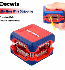 Automatic Wire Stripper Crimper Tool 0.2-16mm Adjustable Cable Cutter Precision Stripping Pliers Multi-Size Wire Harness Easy Efficient Strip