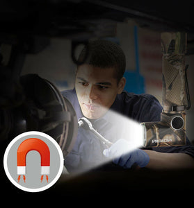 NICRON B74 700LM 90 Degree L-shape LED Camo Rechargeable Twist Clip Flashlight 14500 Waterproof LED Torch