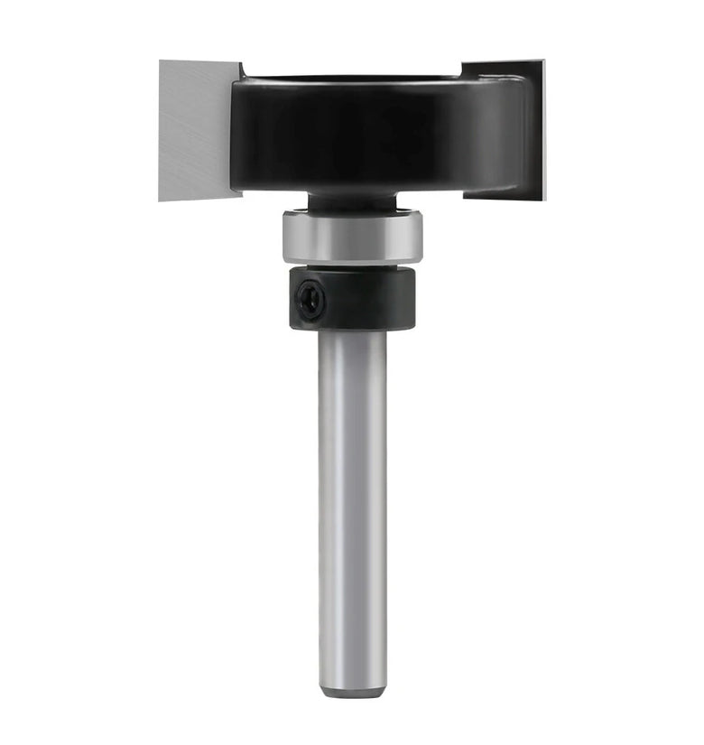 LAVIE 6mm Shank T-Slot Router Bit Tungsten Carbide Blade Multiple Cutting Depths MDF Particle Board Hardwood Compatible Electric Wood Router Engraving Machine Cutting Tool