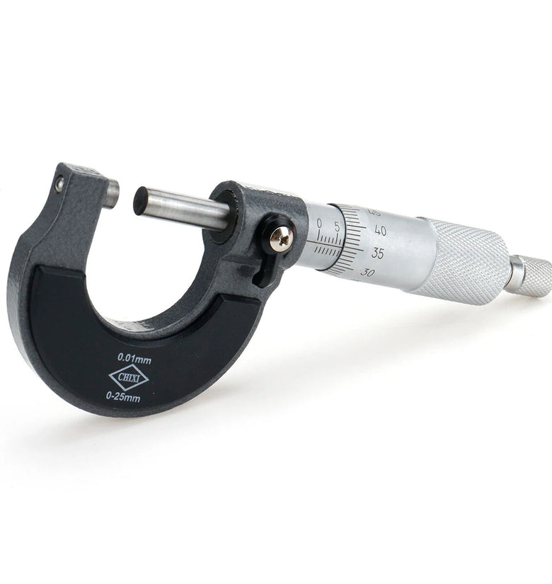 0-25mm 0.01mm Metric Diameter Micrometer Gauge Caliper Tool