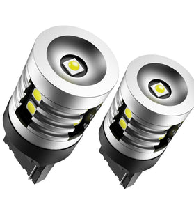 SEALIGHT J1 7440 12V 8.5W 1000LM 3030SMD 6500K White LED License Plate Car Reverse Light Plug And Play