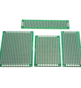 Geekcreit 80pcs FR-4 2.54mm Double Side Prototype PCB Printed Circuit Board