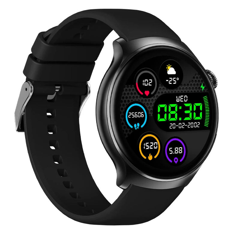 T60 1.39-inch HD Screen Voice Assistant bluetooth Call Heart Rate Blood Pressure Blood Oxygen Monitor Sleep Monitoring Multi-sport Modes IP68 Waterproof Smart Watch