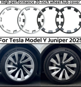 For Tesla Model Y Juniper 2025 20 Inches Wheels ABS Rim Guard Rim Car Hubcap Cover Protection Hubcap Patch Scratch Proof Hub Cap
